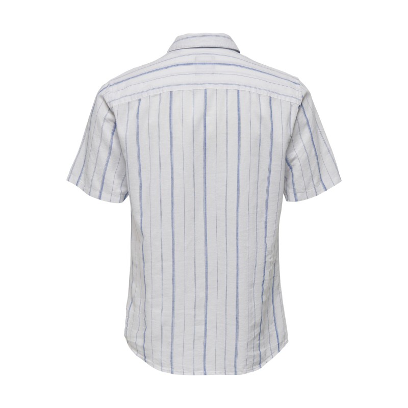 ONLY & SONS Caiden Kortærmet Resort Skjorte - Hvid