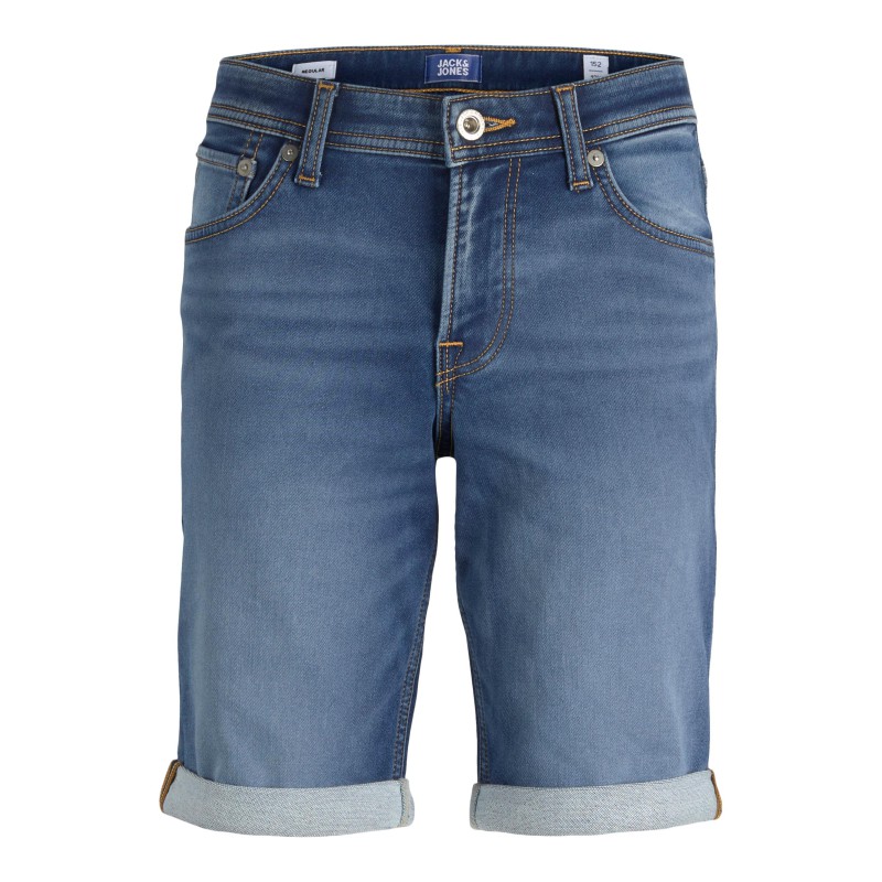 JACK & JONES Junior Rick Regular Denim Shorts - Blue Denim