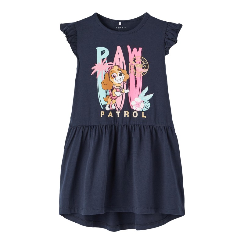 NAME IT Mini Milli Paw Patrol Kjole - Dark Sapphire
