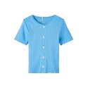 NAME IT Kids Frikki T-shirt Med Knapper - All Aboard