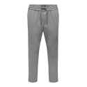 ONLY & SONS Onslinus Bukser Crop 2454 - Medium Grey Melange