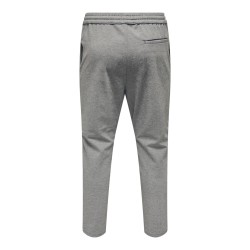ONLY & SONS Onslinus Bukser Crop 2454 - Medium Grey Melange