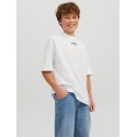 JACK & JONES JR OLi Skater Volume T-shirt - Hvid
