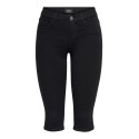 ONLY Rain Slim Capri - Sort