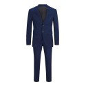 JACK & JONES Plus Franco Jakkesæt - Medieval Blue