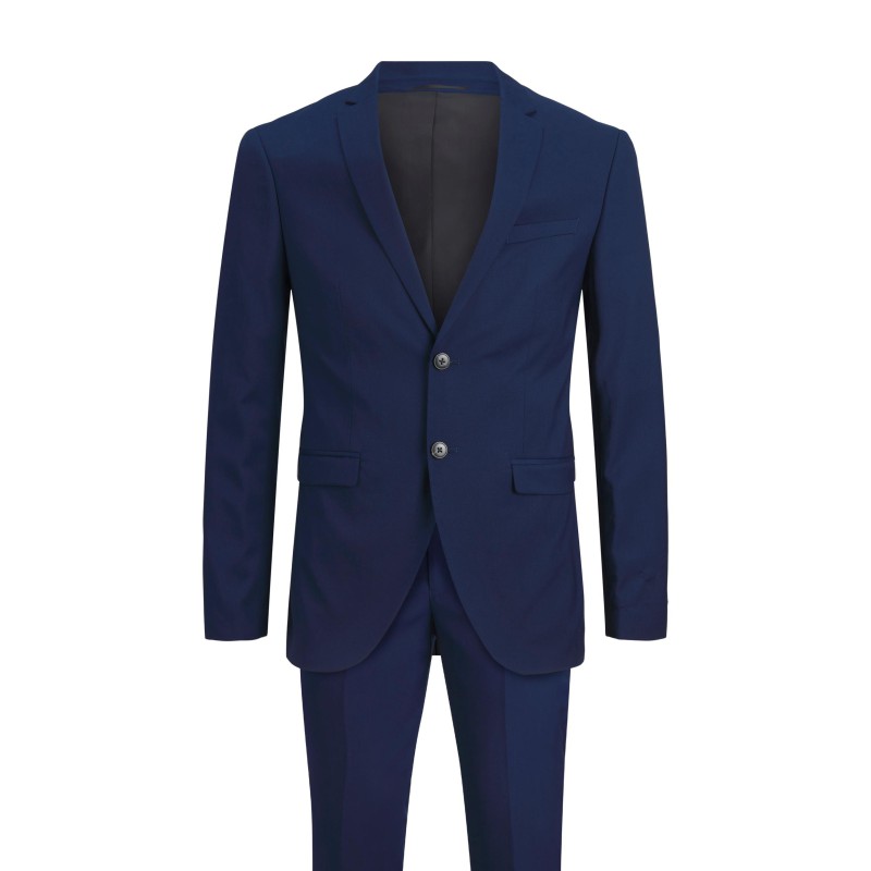 JACK & JONES Plus Franco Jakkesæt - Medieval Blue