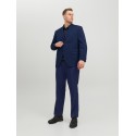 JACK & JONES Plus Franco Jakkesæt - Medieval Blue