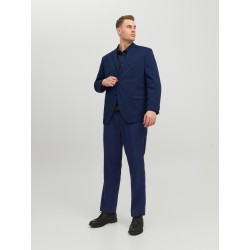 JACK & JONES Plus Franco Jakkesæt - Medieval Blue