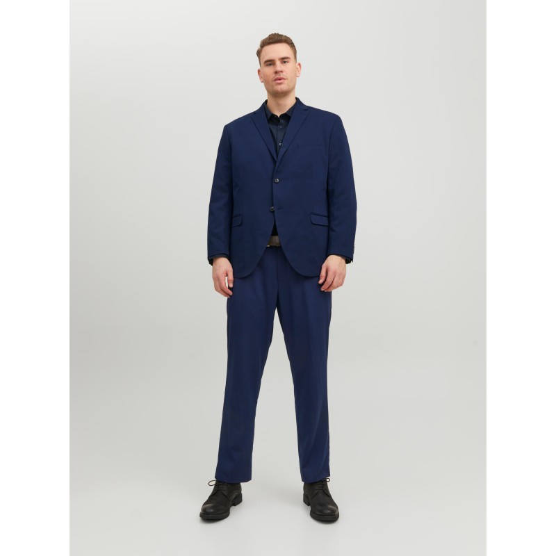 JACK & JONES Plus Franco Jakkesæt - Medieval Blue