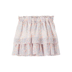 NAME IT Kids Fisilk Nederdel - Peach Nectar