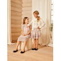 NAME IT Kids Fisilk Nederdel - Peach Nectar