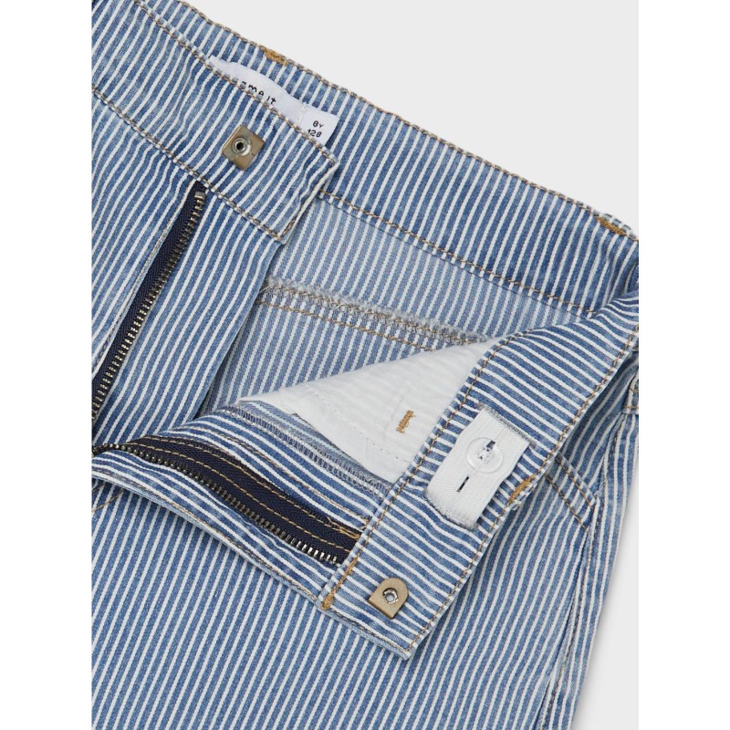 NAME IT Kids Ben Baggy Denimshorts - Light Blue Denim