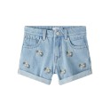 NAME IT Kids Bella Denim Shorts - Light Blue Denim