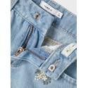 NAME IT Kids Bella Denim Shorts - Light Blue Denim