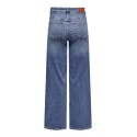 ONLY Madison Blush Højtaljede Wide Denim - Medium Blue Denim