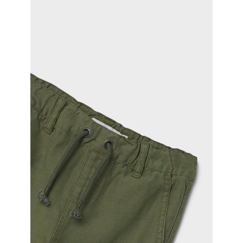 NAME IT Mini Ben Tapered Twill Bukser - Four Leaf Clover