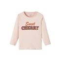 NAME IT Mini Dinna Langærmet Top - Créme De Pêche