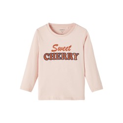 NAME IT Mini Dinna Langærmet Top - Créme De Pêche