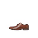 JACK & JONES Raymond Læder Sko - Cognac