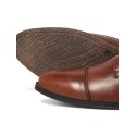 JACK & JONES Raymond Læder Sko - Cognac