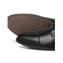JACK & JONES Raymond Læder Sko - Anthracite