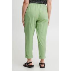 FRANSA Plus Maddie Hør Bukser - Forest Shade