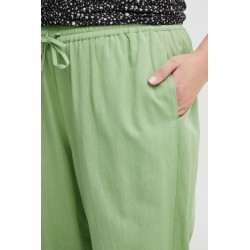 FRANSA Plus Maddie Hør Bukser - Forest Shade