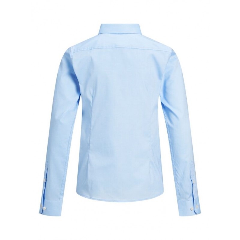 JACK & JONES Junior Slim Fit Skjorte Med Stretch -  Cashmere Blue