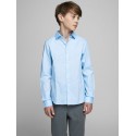 JACK & JONES Junior Slim Fit Skjorte Med Stretch -  Cashmere Blue