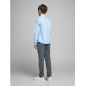 JACK & JONES Junior Slim Fit Skjorte Med Stretch -  Cashmere Blue