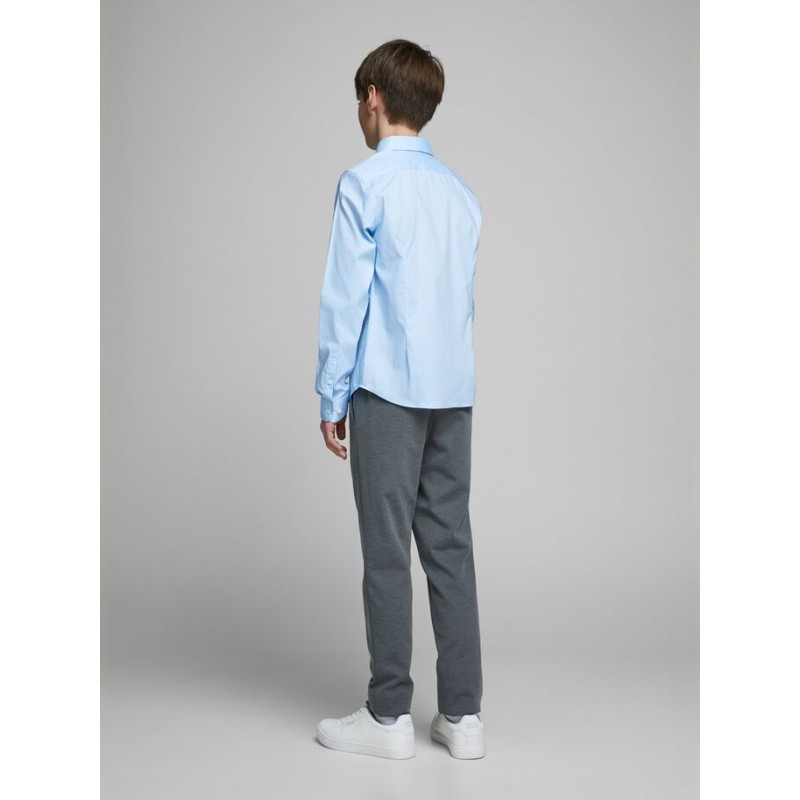 JACK & JONES Junior Slim Fit Skjorte Med Stretch -  Cashmere Blue