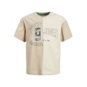 JACK & JONES JUNIOR Jortribeca Block Tee Kortærmet Crew Neck Os Junior - Atmosphere