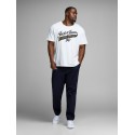 JACK & JONES PLUS MARCOPERFORMANCE PANTS - NAVY BLAZER