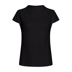 FRANSA Skater Kortærmet Bluse - Sort