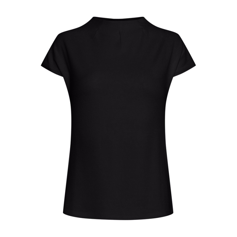 FRANSA Skater Kortærmet Bluse - Sort