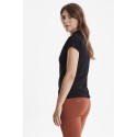 FRANSA Skater Kortærmet Bluse - Sort