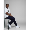 JACK & JONES PLUS MARCOPERFORMANCE PANTS - NAVY BLAZER