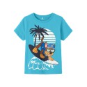NAME IT Mini Munav Pawpatrol T-shirt - Bachelor Button