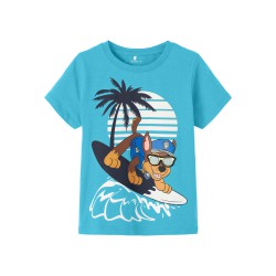 NAME IT Mini Munav Pawpatrol T-shirt - Bachelor Button
