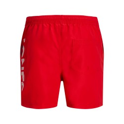 JACK & JONES JR Fiji Badeshorts - Chinese Red