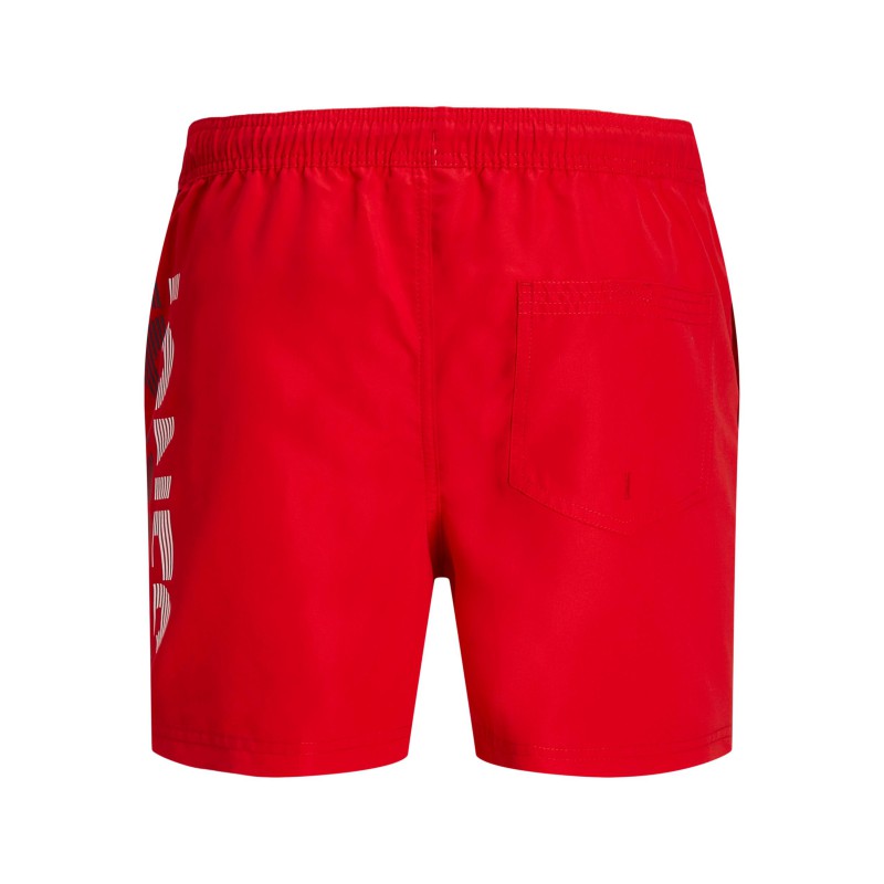 JACK & JONES JR Fiji Badeshorts - Chinese Red