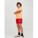 JACK & JONES JR Fiji Badeshorts - Chinese Red