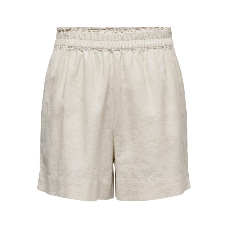 ONLY Tokyo Hør Shorts - Moonbeam