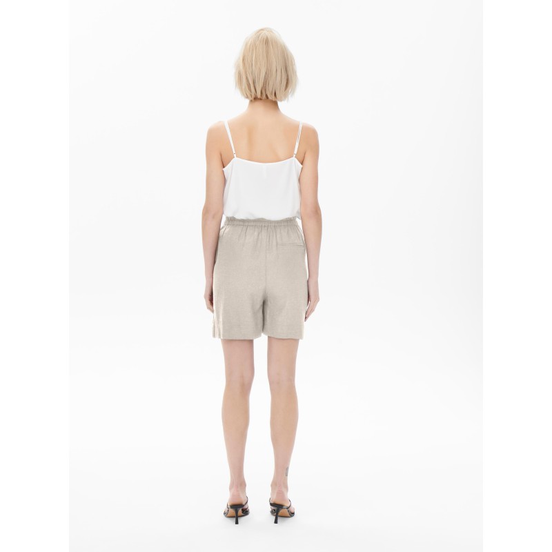 ONLY Tokyo Hør Shorts - Moonbeam