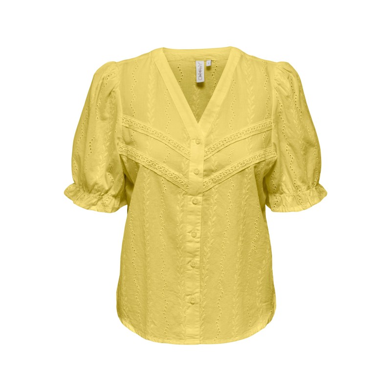 ONLY Frida V-Hals Knap Top - Sundress