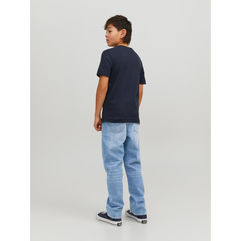 JACK & JONES Junior Chris Loose Jeans - Blue Denim