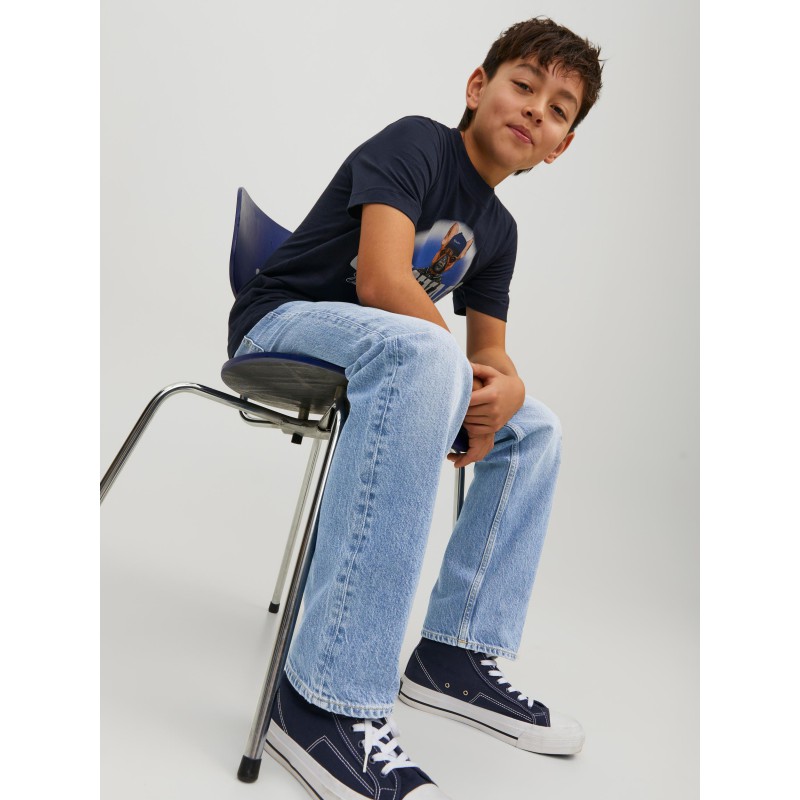 JACK & JONES Junior Chris Relaxed Jeans - Blue Denim