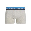 JACK & JONES Davie Trunks 5-Pak - Dark Grey Melange