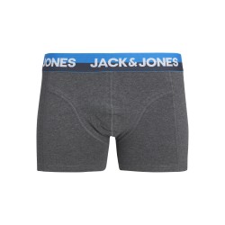 JACK & JONES Davie Trunks 5-Pak - Dark Grey Melange