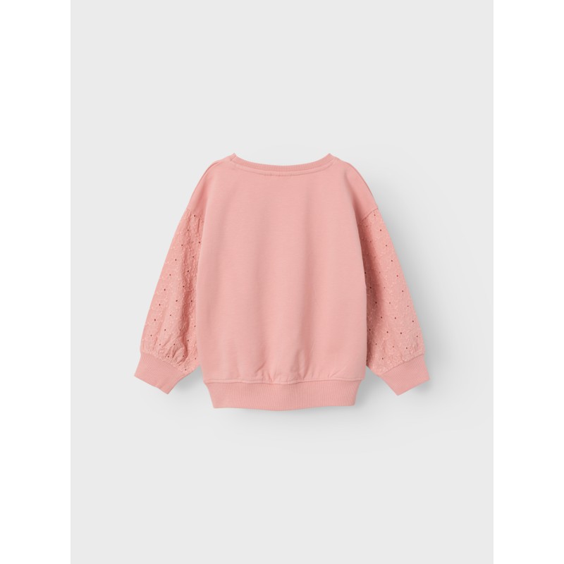 NAME IT Mini Hanna Boxy Sweatshirt - Rose Tan